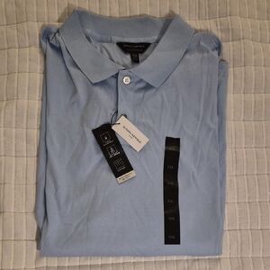 Banana Republic Sky Blue Men's Polo Shirt